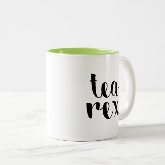 Tasse 2 Couleurs Thé Rex (Devant droit)