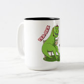Tasse 2 Couleurs Thé-Rex (Devant gauche)