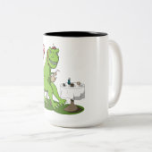 Tasse 2 Couleurs Thé-Rex (Devant droit)