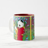 Tasse 2 Couleurs Thé vert (Devant gauche)