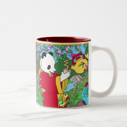 Tasse 2 Couleurs Thé vert (Droit)