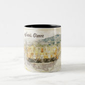 Tasse 2 Couleurs théâtre antique d'Hérodion, Athènes, Grèce (Centre)