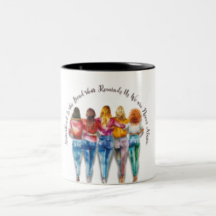 Tasse 2 Couleurs Thème de la Sisterhood