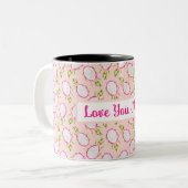 Tasse 2 Couleurs Thème Fruit Dragon (Devant gauche)