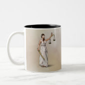 Tasse 2 Couleurs Themis - Madame Justice (Gauche)