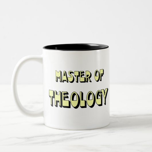 Tasse 2 Couleurs Théologie (Gauche)