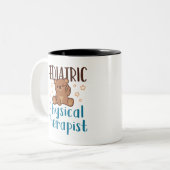 Tasse 2 Couleurs Thérapeute pédiatrique (Devant gauche)