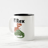 Tasse 2 Couleurs Thérapeute physique PT Rex (Devant gauche)