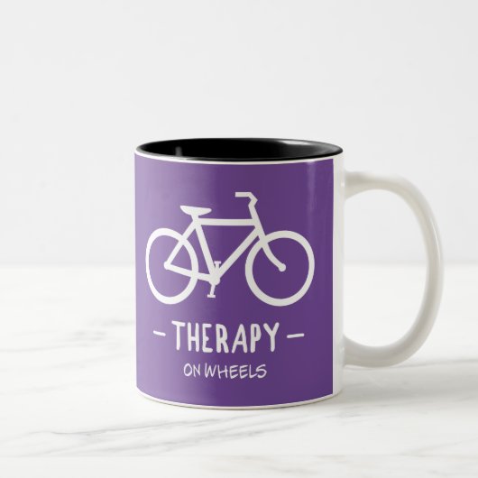 Tasse 2 Couleurs Thérapie Sur Roues (Droit)