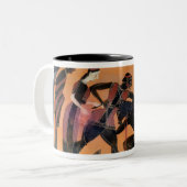 Tasse 2 Couleurs Theseus combattant le Minotaur (Devant gauche)
