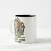 Tasse 2 Couleurs Thomas Jefferson (Devant gauche)
