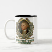 Tasse 2 Couleurs Thomas Jefferson (Gauche)