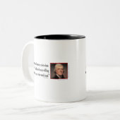 Tasse 2 Couleurs Thomas Jefferson (Devant gauche)