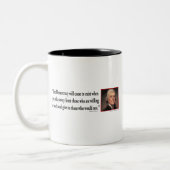 Tasse 2 Couleurs Thomas Jefferson (Gauche)