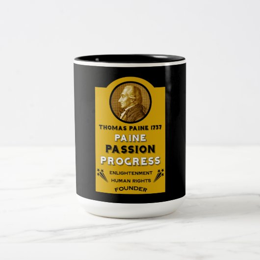 Tasse 2 Couleurs Thomas Paine (Centre)