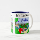 Tasse 2 Couleurs Thym (temps) pour détendre - Ralphie (Devant droit)