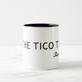 Tasse 2 Couleurs Tico Times Costa Rica (Centre)