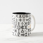 Tasse 2 Couleurs Tifinagh (Devant droit)