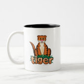 TASSE 2 COULEURS TIGER ! (Gauche)