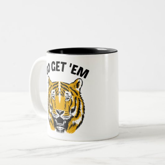 TASSE 2 COULEURS TIGER ALLEZ LES OBTENIR (Devant gauche)