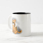 Tasse 2 Couleurs Tigre (Devant gauche)