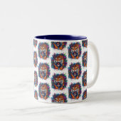 Tasse 2 Couleurs Tigre (Devant droit)
