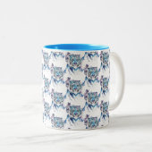 Tasse 2 Couleurs Tigre (Devant droit)