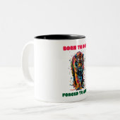 Tasse 2 Couleurs Tigre (Devant gauche)