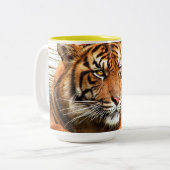 Tasse 2 Couleurs Tigre (Devant gauche)