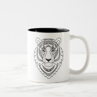 Tigre blanc inspiré