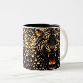 Tasse 2 Couleurs Tigre brillant (Devant droit)