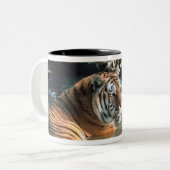 Tasse 2 Couleurs Tigre dans l'eau (Devant gauche)