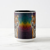 Tasse 2 Couleurs Tigre en portrait (Centre)