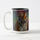 Tasse 2 Couleurs Tigre en portrait (Gauche)