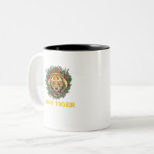 Tasse 2 Couleurs Tigre facile (Devant gauche)
