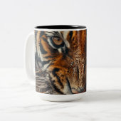 Tasse 2 Couleurs Tigre majestueux (Devant gauche)