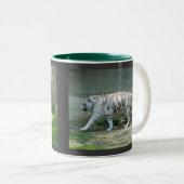 Tasse 2 Couleurs Tigres blancs (Devant droit)