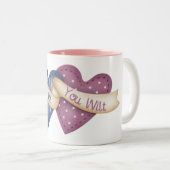 Tasse 2 Couleurs ´til d'édredon vous vous fanez (Devant droit)