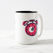 Tasse 2 Couleurs Time over (Devant droit)