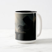 Tasse 2 Couleurs Timeless Chess Battle (Devant droit)