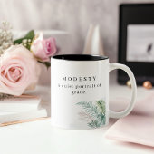 Tasse 2 Couleurs Timeless Elegance Customizable Hijab Line Art