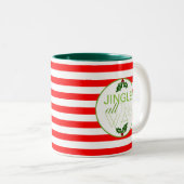 Tasse 2 Couleurs Tintement de vacances complètement (Devant droit)