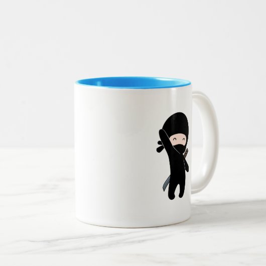 Tasse 2 Couleurs Tiny Happy Ninja (Devant droit)