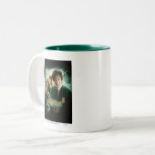 Tasse 2 Couleurs Tir de groupe Harry Potter Ron Hermione Dobby (Devant gauche)
