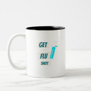 Tasse 2 Couleurs Tirer sur votre infirmière la grippe Tirer sur un