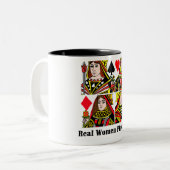 Tasse 2 Couleurs Tisonnier de jeu de vraies femmes (Devant gauche)