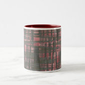 Tasse 2 Couleurs Tissé rose et gris (Centre)