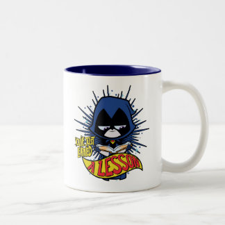 Tasse 2 Couleurs Titans Ados, allez ! | Raven "Appris Une Leçon"