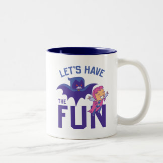 Tasse 2 Couleurs Titans Ados, allez ! | Starfire & Raven "Ayez Le P