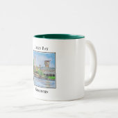 Tasse 2 Couleurs Titletown, Green Bay Wisconsin (Devant droit)